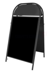 Gatupratare Gotik 70x100 svart