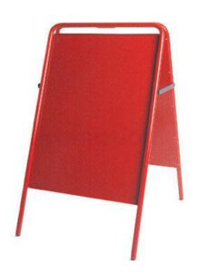 Gatupratare Sign 50x70 röd