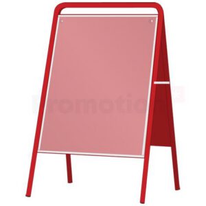 Gatupratare Sign 70x100 röd