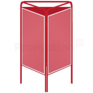 Gatupratare Triangel 70x100 röd