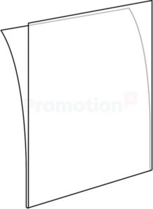 Plastficka A3 U-form 10st