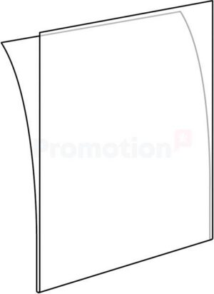 Plastficka A5 U-form 10st