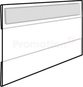 Plastficka A5 C-magnet 10st
