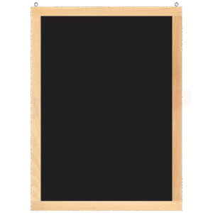 Griffeltavla 50x70 klarlack