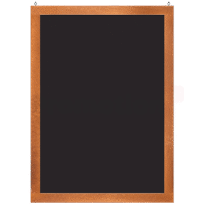 Griffeltavla 70x100 brunbets