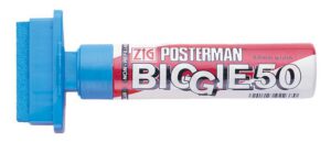 Posterman 50mm blå