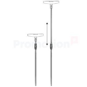 Rör Teleskop 30-60cm svart