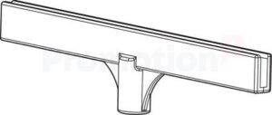 T-hållare 210 Plexi transp