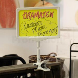 Ram-Klämma kraftig grå