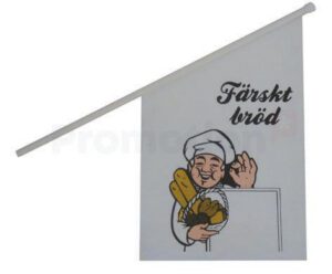 Flagga Bageri 40x63cm