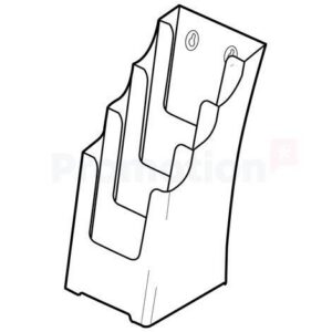 Broschyrställ 1/3 A4x4 disk