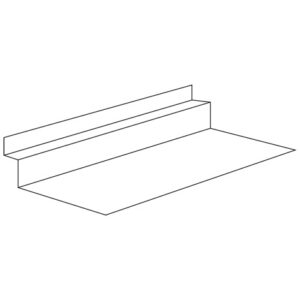 Spårpanel Hylla 25x10cm