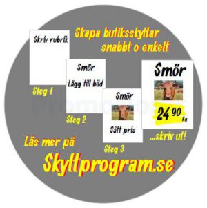 Skrivarprogram Skyltexperten