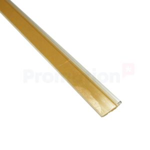 J profil 18mm x 4mmx 2mm S/H klar 395mm