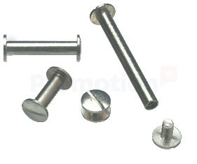 Bindningsskruv, nickel 10mm