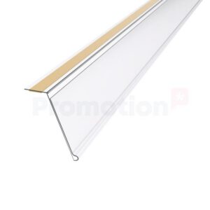 Hyllkantslist HE39 x 885mm transparant