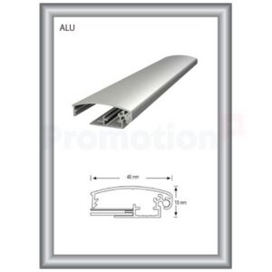 Snäppram A1 60x84 45mm alu