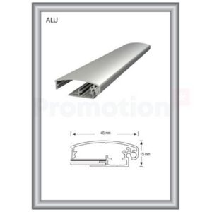 Snäppram 70x100 45mm alu