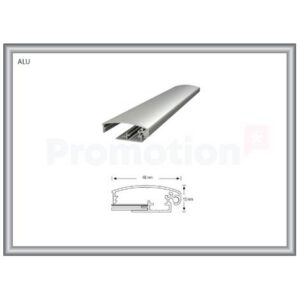 Snäppram 100x140 45mm alu