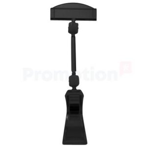 Skyltklämma CH-131 svart 5cm stång