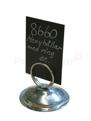 Menyhållare Nyckelring Silver