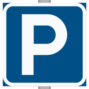 Skylt Parkering