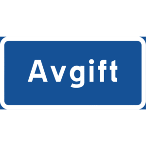 Skylt Avgift