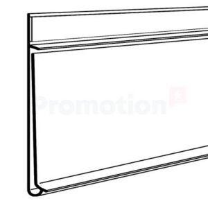 Hyllkantslist DBD39 x 885mm röd