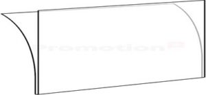 Plastficka 210x74 U 0,2mm