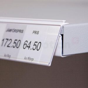 Hyllkantslist PLT39 x 885mm transparant