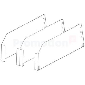Avdelare PR3S 120x485 T