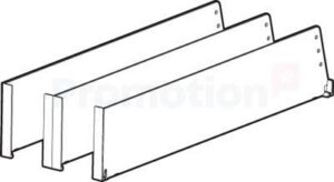 Avdelare PR5S 120x335mm T