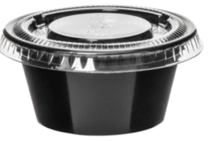 Lock till dressingbägare 60ml PET