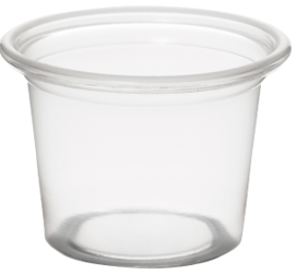 Dressingbägare klar 30ml PP